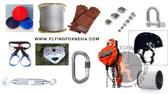Peralatan Flying Fox